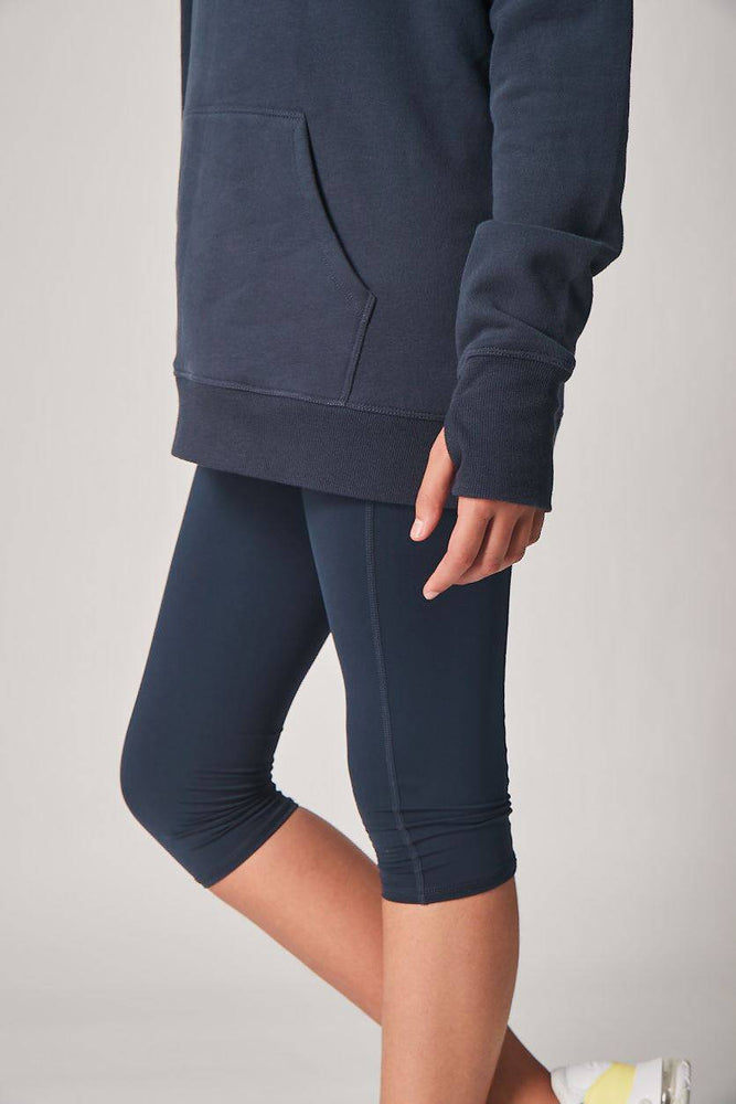 Personalised jumpers with puff print.  Oversized Super-Soft Hoodie - NAVY - School Active Sports