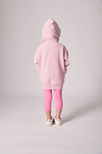 Girls Personalised jumpers that are oversized Super-Soft Hoodie - PASTEL PINK - School Active Sports