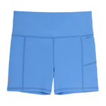Girls Periwinkle Blue Sports Shorts