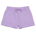 Girls Violet Fleece Shorts