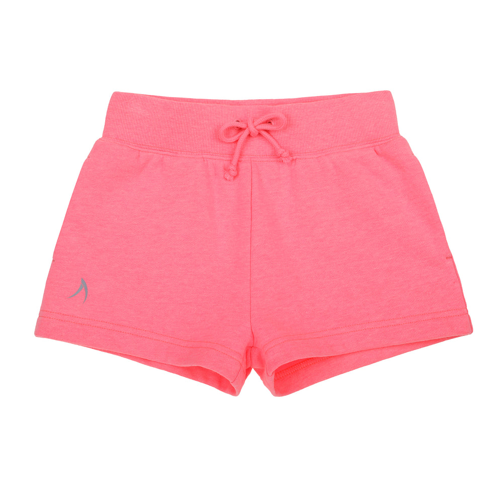Girls Watermelon Pink Fleece Shorts