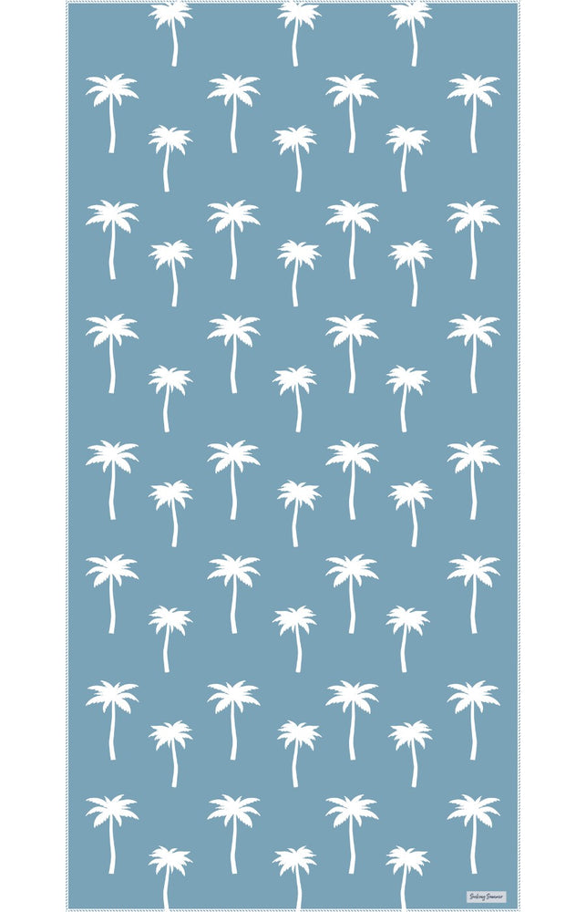 Seeking Summer Palm Beach Sand Free Beach Towel