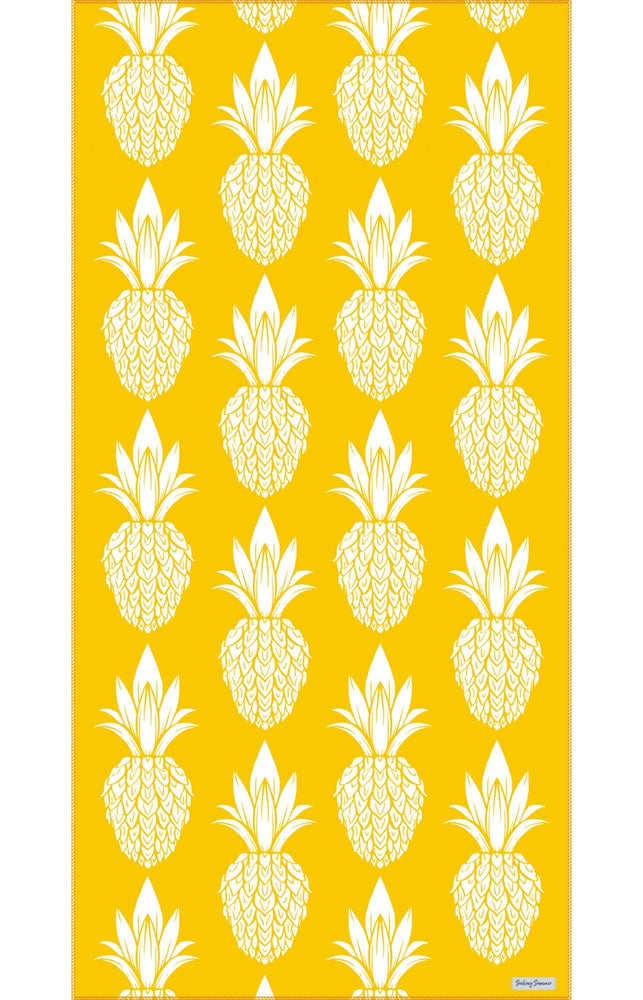 Seeking Summer Pineapple Crush Sand Free Beach Towel