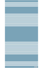 Seeking Summer Sky Blue Stripe Sand Free Beach Towel