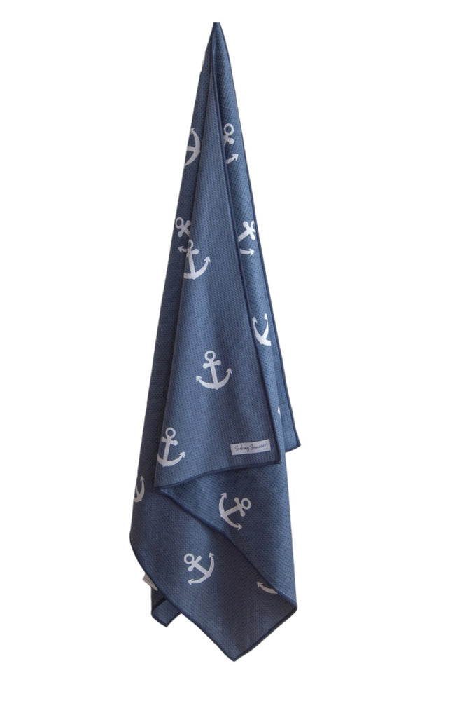 Seeking Summer Ships Ahoy Sand Free Beach Towel