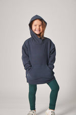 Personalised jumpers with puff print. Oversized Super-Soft Hoodie - NAVY - School Active Sports