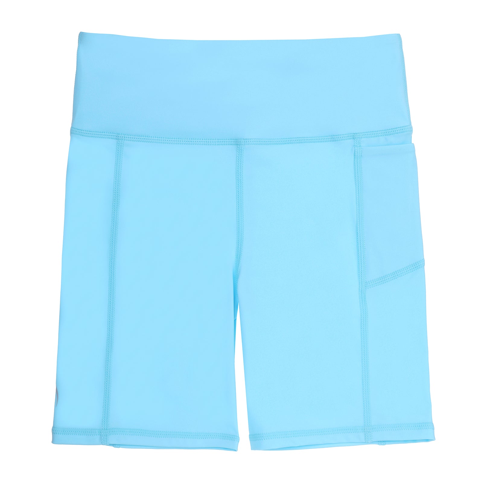 Girls blue clearance cycling shorts