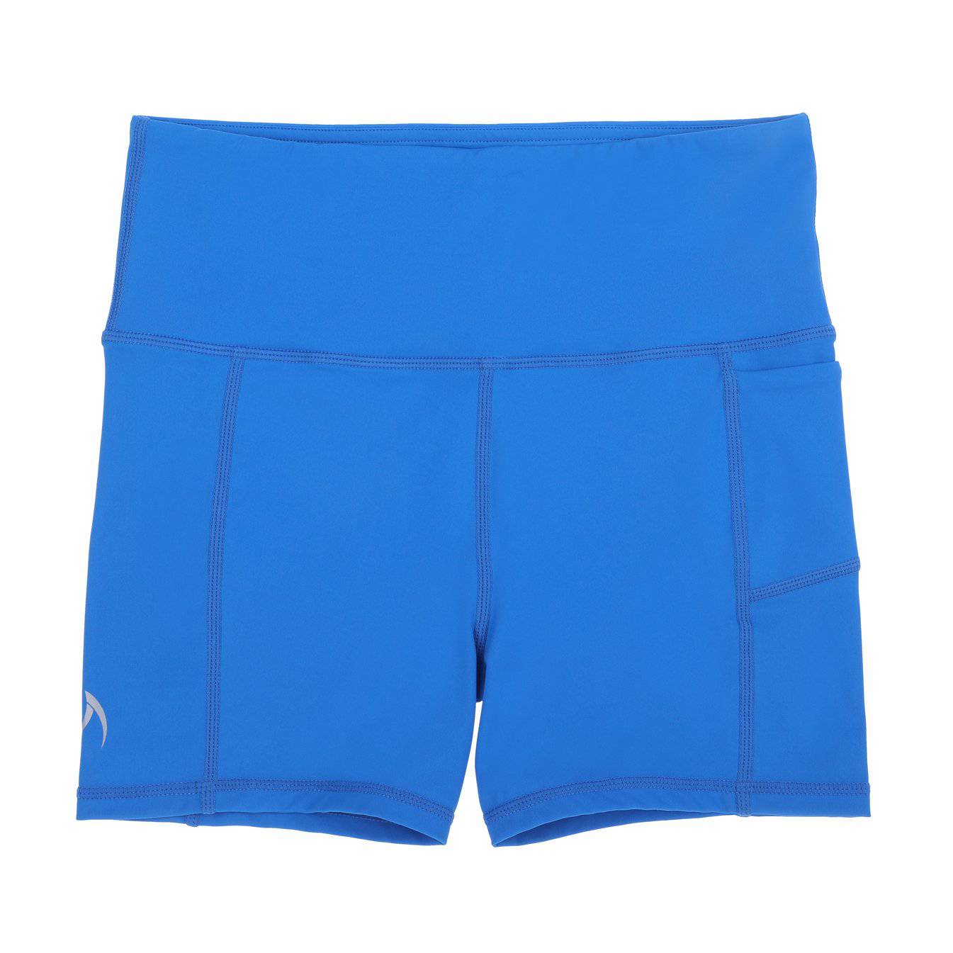 Girls Cobalt Blue Athletic Sports Bike Shorts