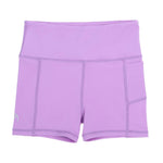 Girls Violet Sports Shorts