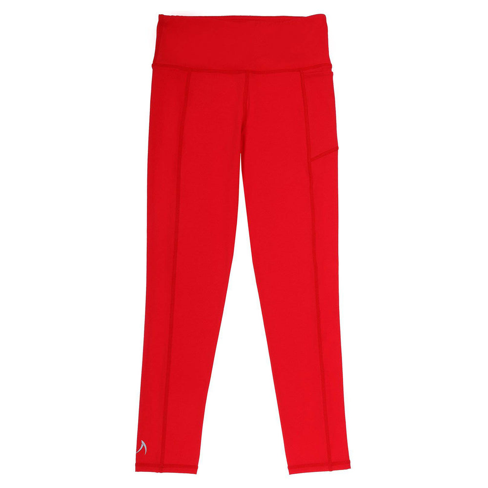 Girls Red Leggings – High-Performance, Comfortable & Customisable