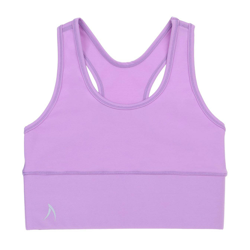 Girls Violet Crop Top