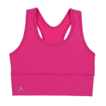 Girls Magenta Pink Crop Top