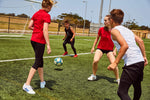 Girls Black 3/4 Leggings - School Active Sports