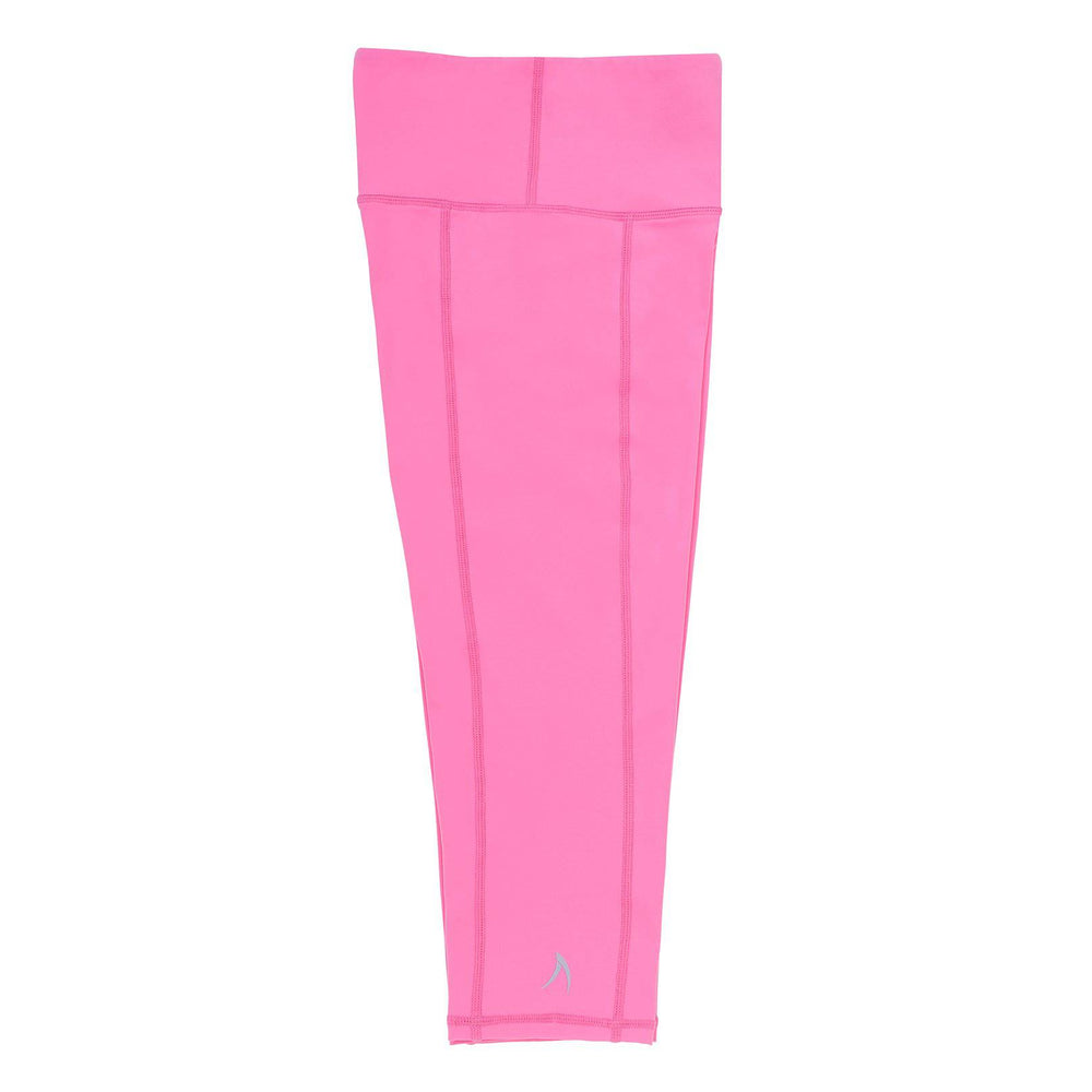 Girls Candy Pink 3/4 Leggings - School Active Sports