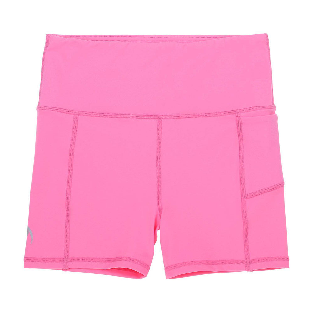 Girls Candy Pink Sports Shorts+pink netball shorts