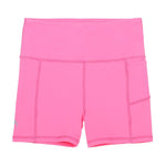 Girls Candy Pink Sports Shorts